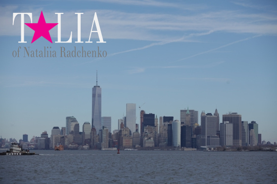 Манхэттен, Нью-Йорк. Скайлайн.